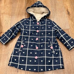 Hatley sherpa-lined raincoat